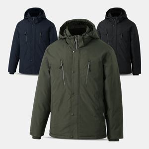 [아즈바이]남성 겨울 헤비 웰론 후드 패딩 점퍼 WKPD10 파카