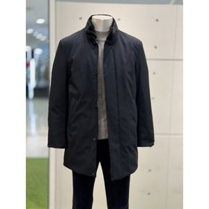 [바쏘옴므]WSZ4-UA55 블랙 천연 밍크 퍼 구스다운 코트 점퍼