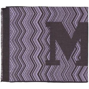 미소니 머플러 스카프 SC36W0D99150002 PURPLE