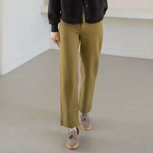 엄마옷 마담4060 모던베이직 굿타임기모일자코튼팬츠 여성바지 데일리 -ZPN2512028-