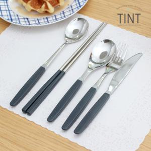 [마호커트러리]틴트 성인용 한식/양식 수저 5종세트