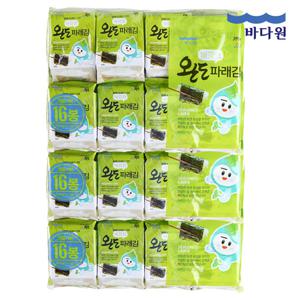 바다원 완도 파래김 도시락김 4gx16봉 3묶음(48봉)