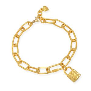 여자 순금 팔찌 18.75g [자물쇠 클립]