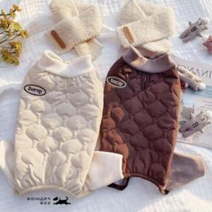 중소형 댕댕이 올인원 누빔 경량 패딩 P102874 애견패딩