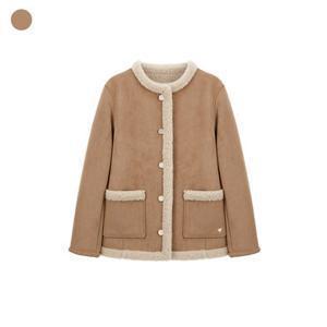 [게스/본사][정가 169,000원] 여성 무스탕 자켓 RP4W08J3