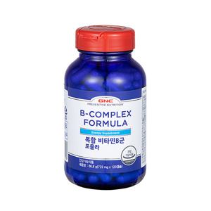 [지앤씨][GNC] 복합 비타민B군 포뮬라 (723mg x 120캡슐 / 4개월분)