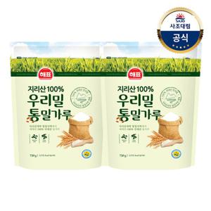 [사조대림] 우리밀통밀가루750g x2개