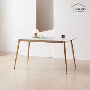 라로퍼니처 브릭스 1400 포세린 통 세라믹 4인 식탁 테이블