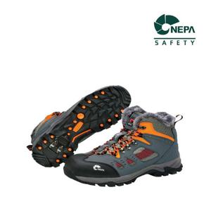 네파6인치안전화 GT-36W 방한화 보아털 접이식아이젠