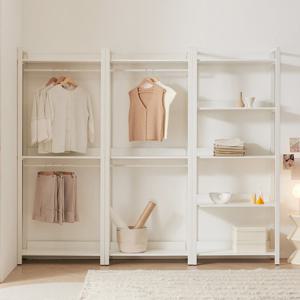 마르체 모아 드레스룸 2400 C세트 옷장 BKF146C (착불)