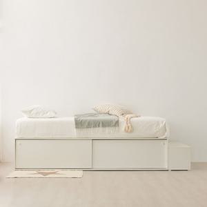 이노센트 모닝 빅 슬라이딩 벙커 수납 침대 SS＋텐셀 독립매트리