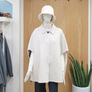 클리지 DP01 핸드메이드 알파카 케이프 코트 CP1WJK08