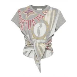 이자벨마랑 반팔 티셔츠 TS0149HCB1N15H02GY GRAY DOM