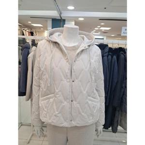 아르테 세이브존07 배색 후드넥 패딩 점퍼 DQDPDM140