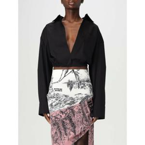 [MOSCHINO] 라프리마 여성 셔츠 02083227 0555 블랙 /6