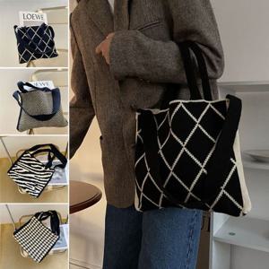 무늬 니트백 ELG-085