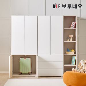 [착불] 보루네오 비컴 800 4문 이불 장롱 장농 싱글 미니