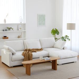 베스트리빙 오뉴 클래식 덕다운 아쿠아텍스 패브릭 모듈 4인 소파 스툴 포함 거실 인테리어 쿠션형 소파세트