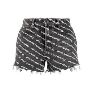 알렉산더 왕 데님 숏팬츠 4DC1214896 060 GREY AGED WHITE