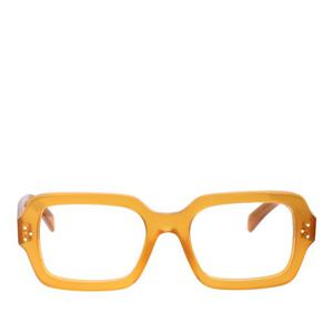 셀린느 옐로우 렉탱귤러 플라스틱 프레임 안경테 CL50147I 045