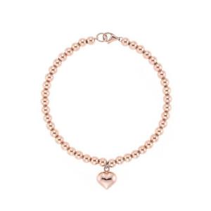 [GB] 하트 포인트 4mm 14K GOLD 볼 팔찌 LWB25017G