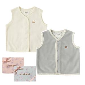 M밍크뮤D 25FW 아미띠에말랑베스트 2종 택1 실내조끼 (35A700300607)