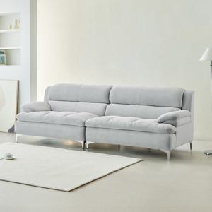 [착불] 동서가구 모더나 아쿠아텍스 4인 소파 DF926904