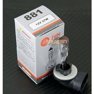 자동차용 할로겐 전구 클리어(881) 1P 자동차전조등 할로겐램프 자동차램프 자동차용품 881 클리어램프 전조등 자동차용품 자동차램프