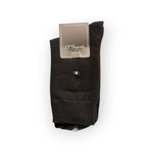 [에스티듀퐁(셔츠)]블랙 삼색포인트 남성양말 SE5FMA171301SBK