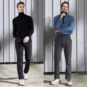 [GEOX] 남성 라이크라 본딩기모 팬츠 G23FWPT01M