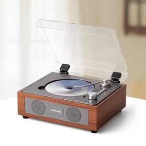 유니콘 엔틱 레트로 블루투스 휴대용 무선 CD플레이어 MF-500CD