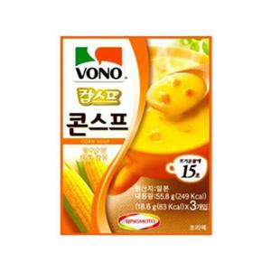 [농심] 농심 보노 콘스프 3입 57g 3개