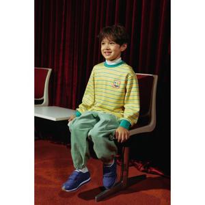 [베네통키즈]컬러스 스트라이프 티셔츠QATS18561(2컬러)