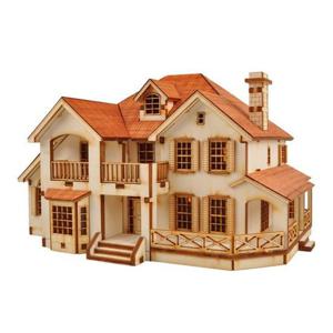 영공방 HO 전원주택 C YM637 조립키트 퍼즐 유아퍼즐 블럭장난감 나무공예