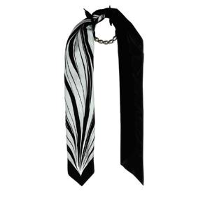 BOTTEGA VENETA 프린트 실크 스카프 743772V2V70 9057