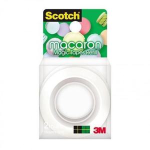 3M 스카치 테이프 마카롱 매직 2입 리필 18mmX10M 3M테이프 3M매직테이프 스카치