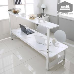 [투유바이조희선]노스 좌식 2인용 컴퓨터책상(선반형)
