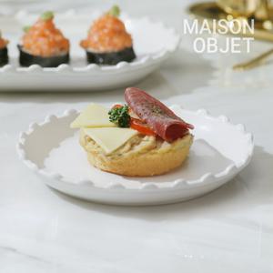 [로얄베일] 구뜨 화이트 15cm 앞접시