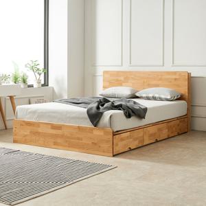 엘다 원목 벙커 서랍 민판헤드 수납 침대 더블킹