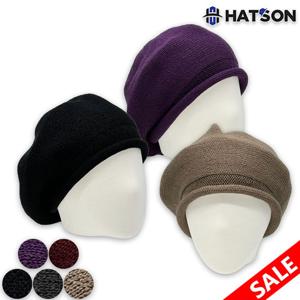 [햇츠온]여성 피에르가르뎅 겨울 베이직 베레모 모자 C33-401