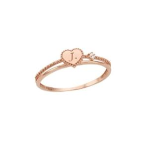 [로이드] 우정반지 각인 이니셜 하트 10K/14K18K반지 LRT19017T