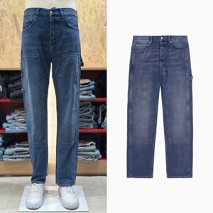 [타미진] 남성 레귤러 스트레이트 핏 T32F6NEA14TMT1 오티스 카펜터 데님 팬츠 남자 일자 가을 진청바지 SC