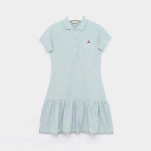 몽클레어키즈 코튼 카라 반팔 여아 원피스 8I00014 89AL2 70E/10A