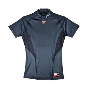 [스켈리도]남성 언더셔츠 목3CM 컴프레이션핏 반팔(SIHG2315M_BK