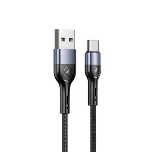 C타입 알루미늄 충전/데이터 케이블 (1m/블랙//USAMS)