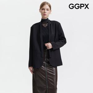GGPX  타이 세트 오버 숄더 자켓 (GPAJK003F)