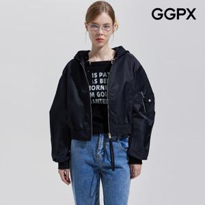 GGPX  캐주얼 크롭 항공 점퍼 GPAJP007F