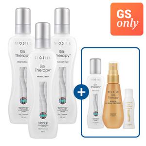 [빠른배송]실크테라피 퍼펙트 150*3개+퍼펙트 60*1개+노워시트리트먼트 1개+모이스쳐 에센스 15ML *1개