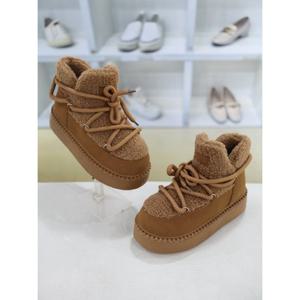 [코디엘루]퍼안감 통굽 여성 겨울 털 부츠 5cm CDSP500920