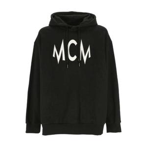 23FW Mcm Mcm 로고 Intarsia 후드티 MHADAMM02BK TP565360703
